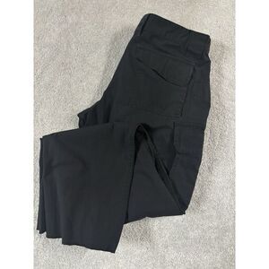 womens‎ tru spec black tactical pants sz 12 unhemmed (34x33)
